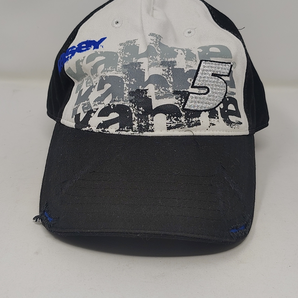 Chase Authentics Black White Blue Number 5 Baseball Cap